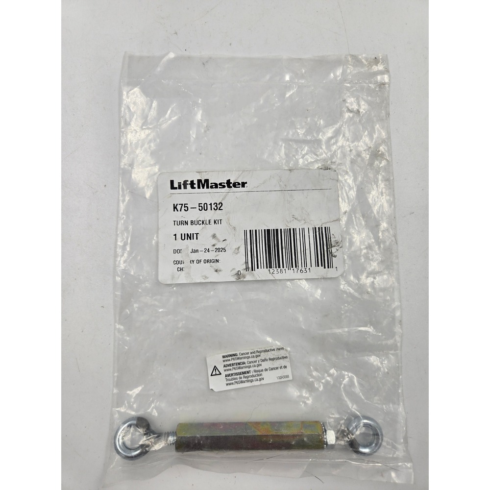 LiftMaster K75-50132 Turnbuckle Kit Garage Door Opener Replacement Part NEW